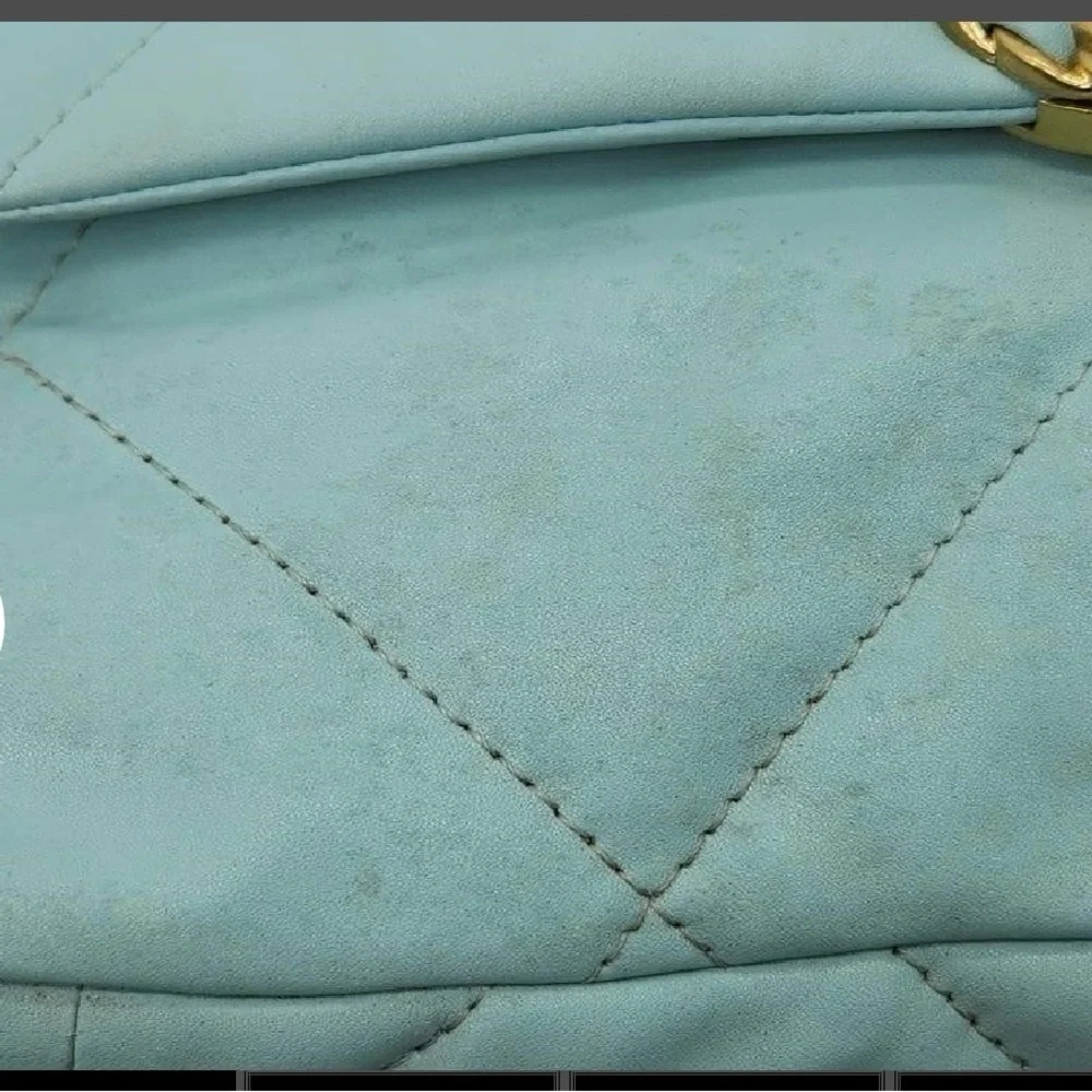 Chanel Sky Blue Quilted Shoulder Bag - Picture 7 of 13